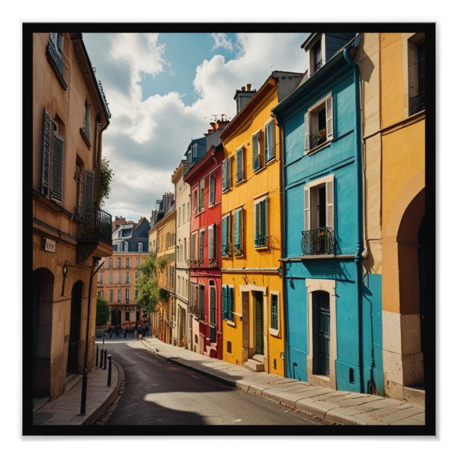 Paris VÄGGKONST POSTER (Framsidan)