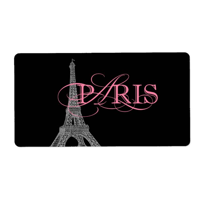 Paris Vattenflaska Fraktsedel (Framsidan)