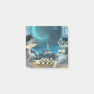 Paris vid nattnoter 3" x 3" post-it block