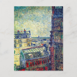 Paris, Vincent Rue Lepic, Van Gogh Fine Art Vykort