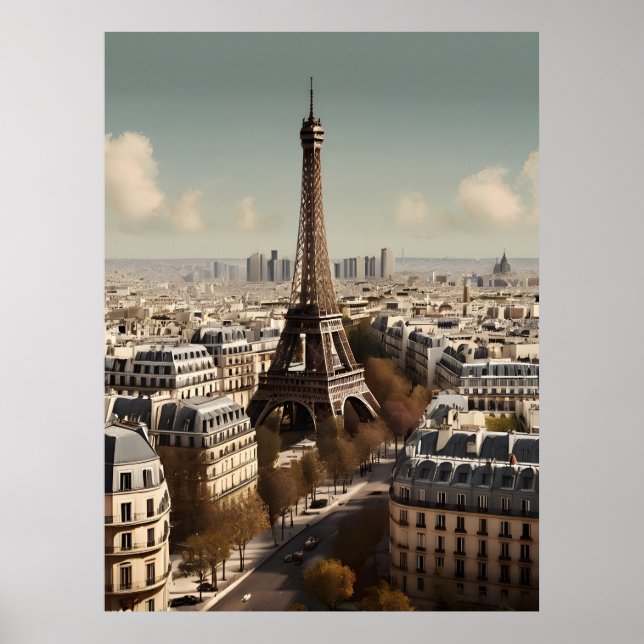 Paris vintage affisch (Framsidan)
