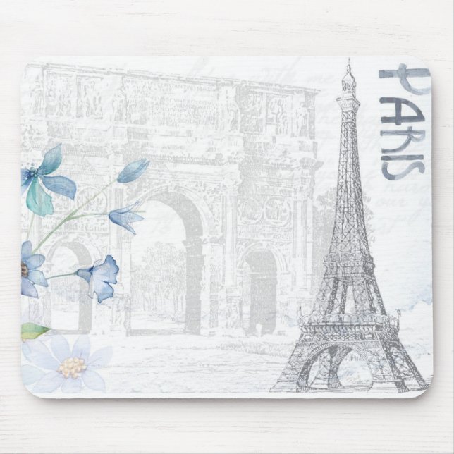 Paris vintage musmatta (Framsidan)