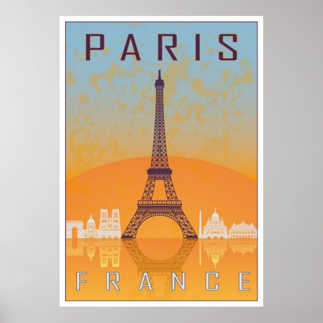 Paris vintage poster (Framsidan)
