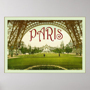 Paris ~ Vintage resor Poster
