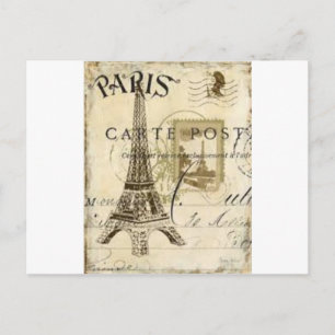 Paris Vintage Vykort
