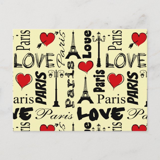 Paris Vykort (Framsida)