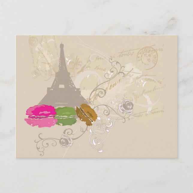 Paris vykort (Framsida)