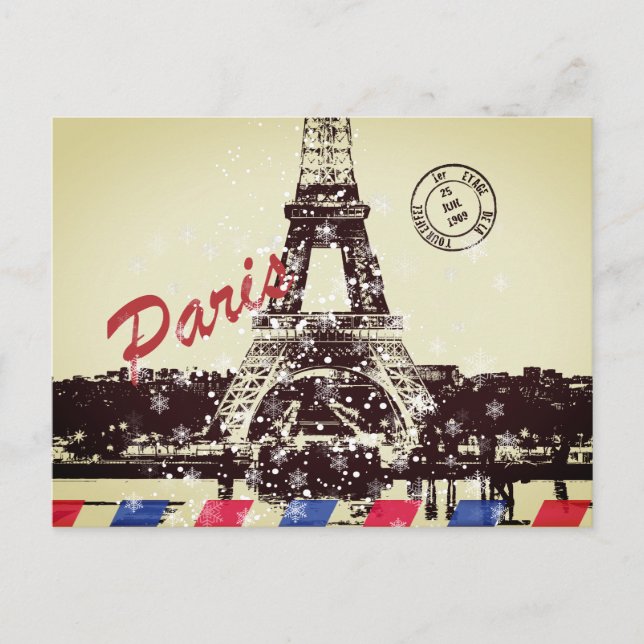 Paris vykort (Framsida)