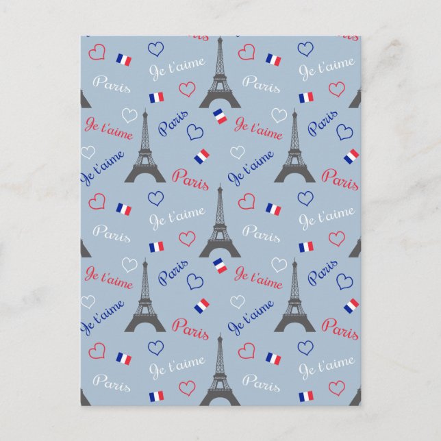 Paris Vykort (Framsida)