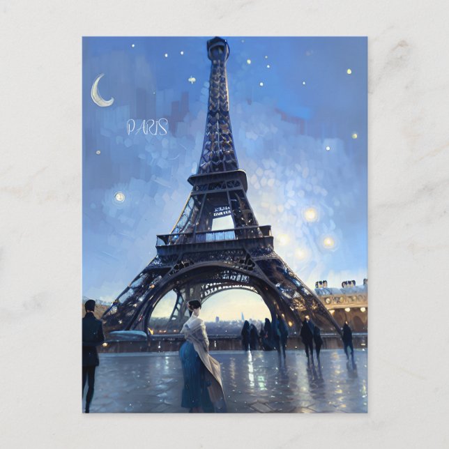 Paris vykort (Framsida)