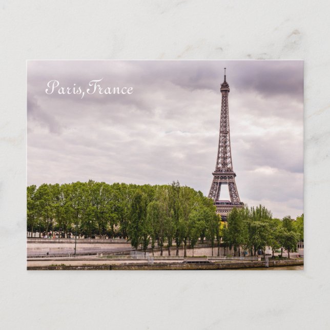 Paris vykort (Framsida)