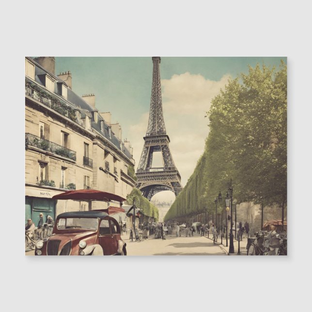 Paris vykort (Framsida)