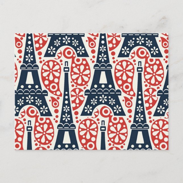 Paris vykort (Framsida)