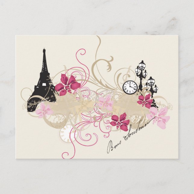 Paris vykort (Framsida)