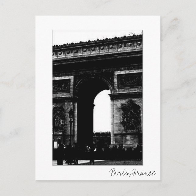 Paris vykort (Framsida)