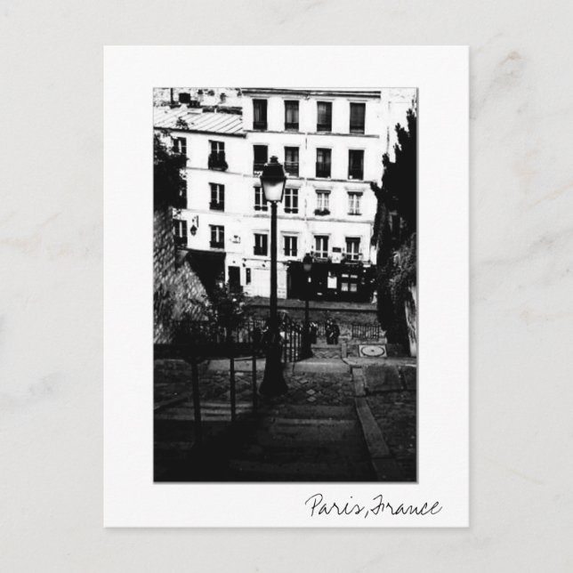 Paris vykort (Framsida)