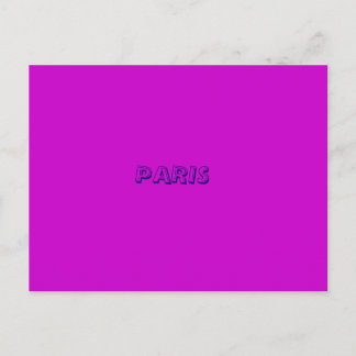 PARIS VYKORT