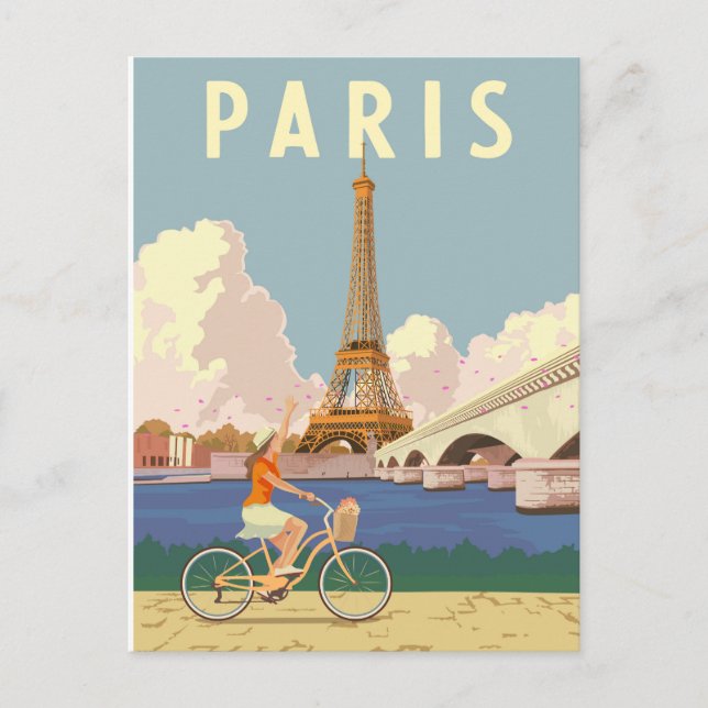Paris vykort (Framsida)