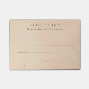 Paris vykort från omkring 1905 Tracaderoen Post-it Block