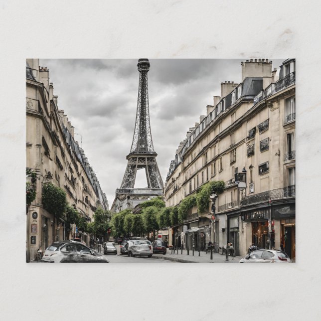 Paris vykort (isParis3) (Framsida)
