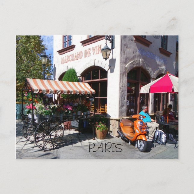 Paris vykort! vykort (Framsida)