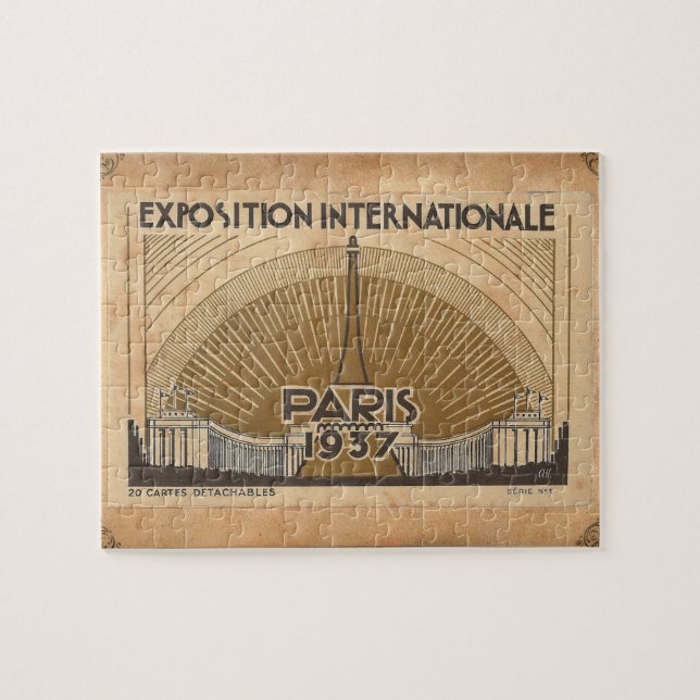 Paris-Weltausstellung 1937 Pussel (Horisontell)