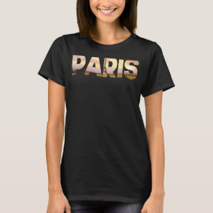 PARIS Women Frankrike Fransk Eiffel Torn T Shirt