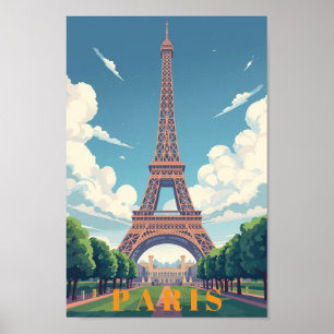 Parisaffisch Väggkonst