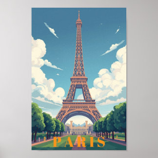 Parisaffisch Väggkonst
