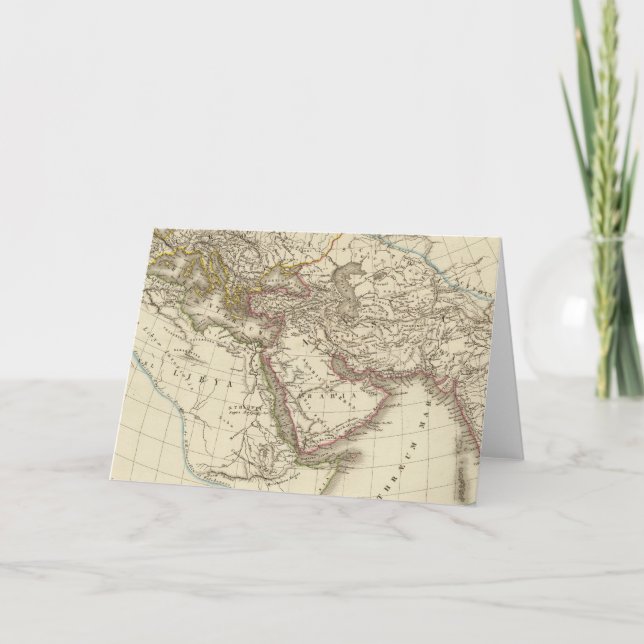 Parisatlas karta helgkort (Framsida)
