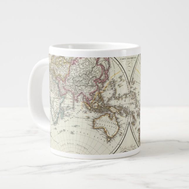 Parisatlas Karta Jumbo Mugg (Framsida vänster)