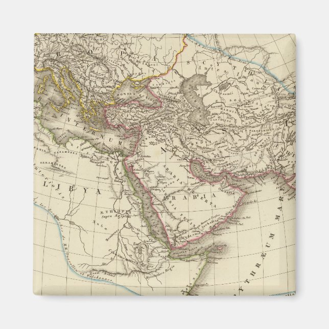 Parisatlas karta magnet (Framsidan)