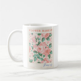 Parisblommemarknaden Poster Kaffemugg