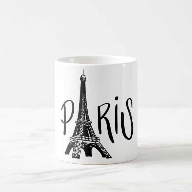 ParisEiffeltornet Design Kaffe Mugg (Center)