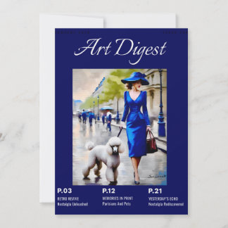 Pariser och sällskapsdjur, platta kort