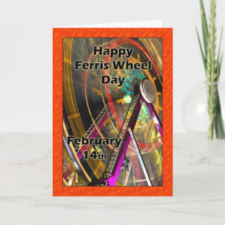 Pariserhjul Dag Februari 14 Kort