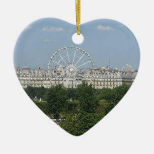 Pariserhjul Julgransprydnad Keramik