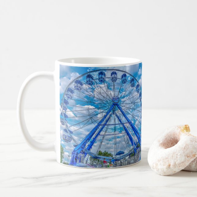 Pariserhjul  kaffemugg (Med munk)