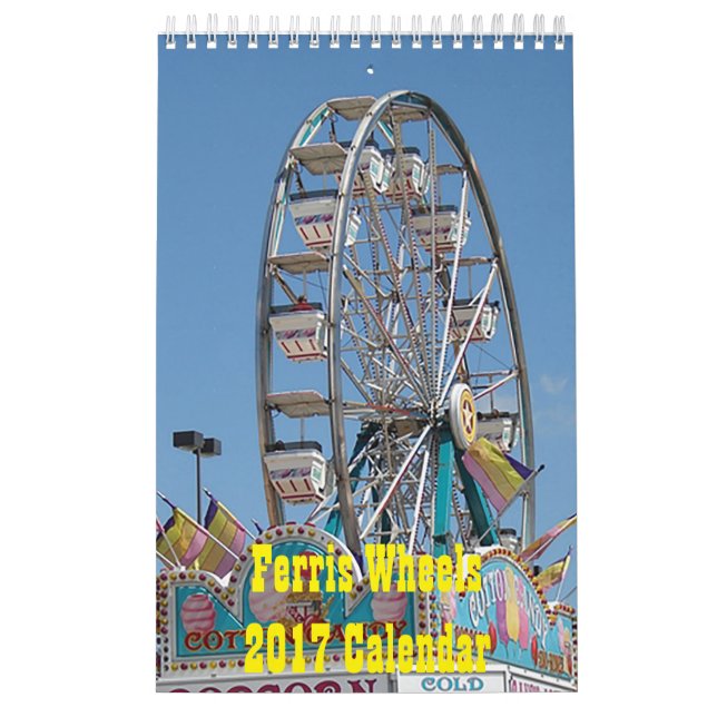 Pariserhjular Calendar 2017 Kalender (Omslag)
