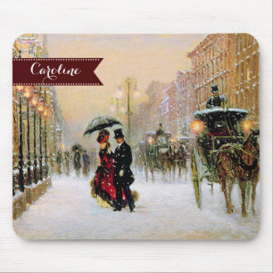 Parisesisk julscen, Anpassningsbar Gift Musmatta
