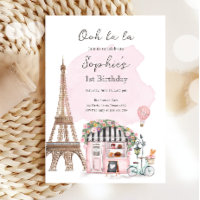 ParisFransken Parisian Cafe Tea Party Girl Birthda