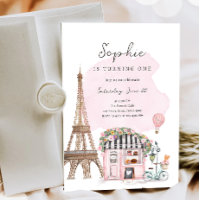 ParisFransken Parisian Cafe Tea Party Girl Birthda