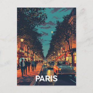 Parisgator Vykort