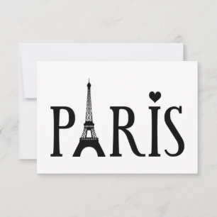 Parisgrafikkort Kort