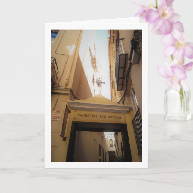 Parish of San Nicolás Church, Valencia City Kort (Orkide)