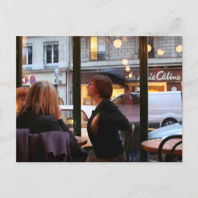 Parisian Atmosphere Caline Rue Rambuteau-vykort Vykort (Framsida)