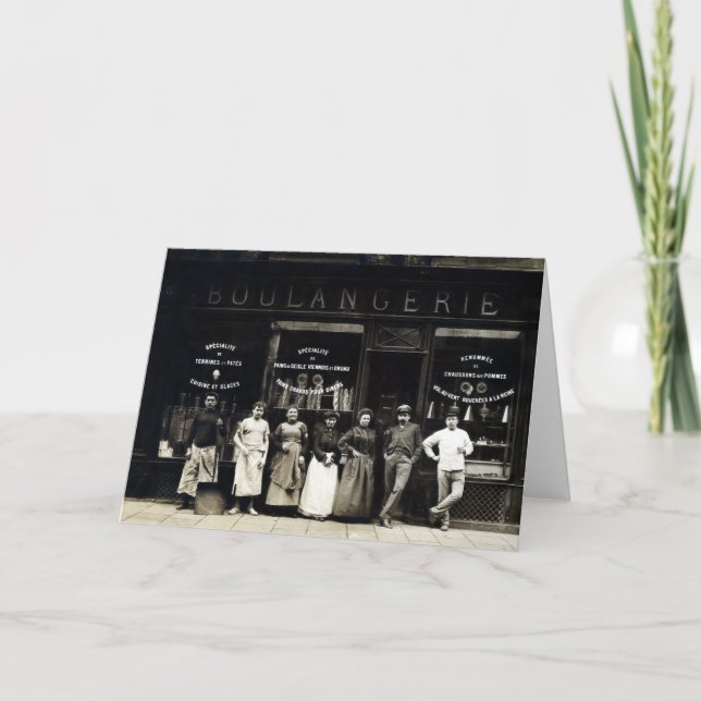 Parisian bageri 1900 kort (Framsida)