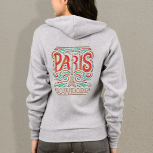 Parisian Bloom Love Symphony Kvinnor Reptåtröja T Shirt