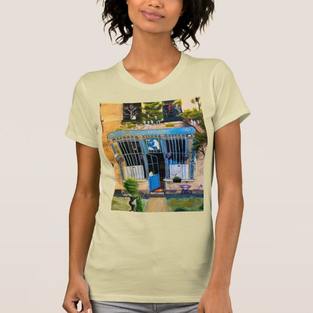 Parisian Chocolat Shop, av Gary Poling T Shirt (Framsida)