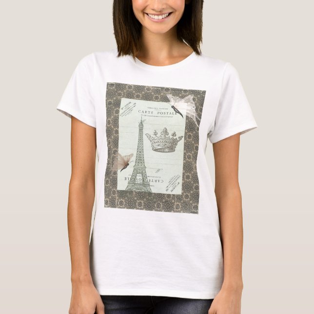 Parisian Collage Tee Shirt (Framsida)